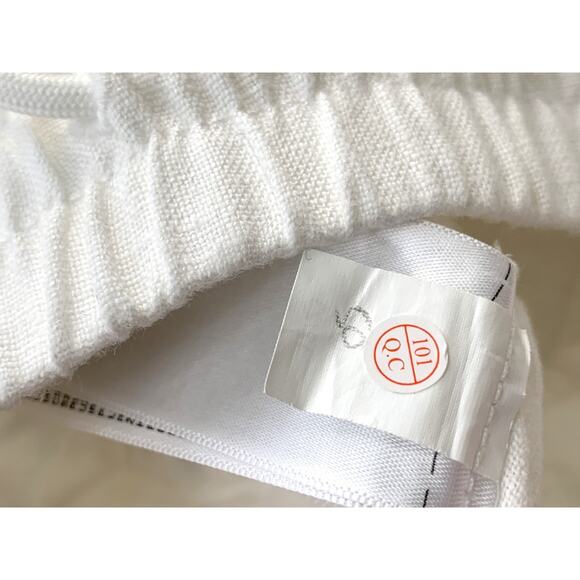 New Athleta Retreat 100% Linen Wide Leg Pull On High Rise White Pants XS - Picture 10 of 10